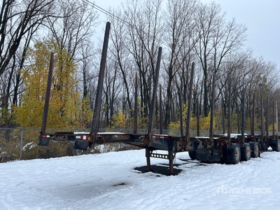 2014 Temisko 32 ft Tri/A Super B-Train Lead Log Trailer