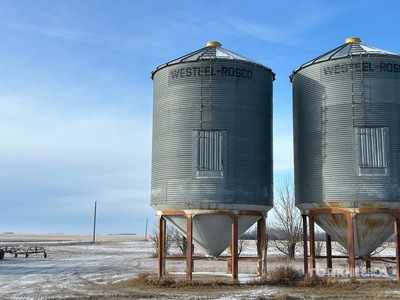 Westeel Rosco +/- 2250 bu 5 Ring Hopper Cassone per grano