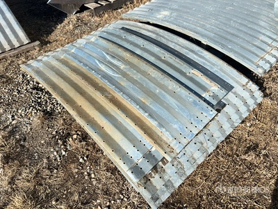 Quantity of (6) Wide core Grain bin panel