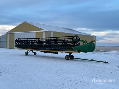 2012 John Deere 640D HydraFloat 40 ft Draper Combine Header