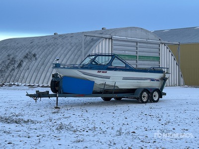 Marathon 23 ft Łódź odrzutowa w/ Trailer