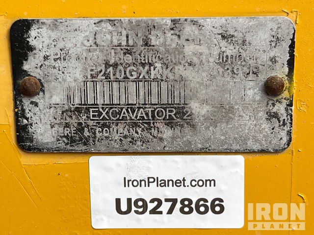 EXCAVADORA 2019 JOHN DEERE 210GLC