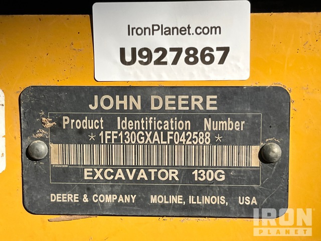 EXCAVADORA 2020 JOHN DEERE 130G