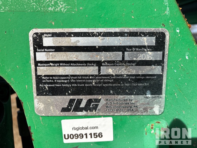 MANIPULADOR 2016 JLG