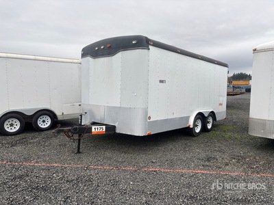 1994 Hallmark 16 ft T/A Enclosed Trailer