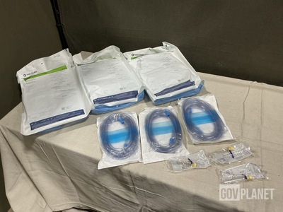 (4) Boxes of Urinlaysis Transfer Kits, (4) Boxes of Tubing & Assorted Items