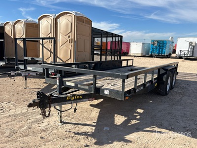 2015 Big Tex 18 ft T/A トレーラー