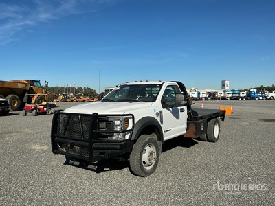 2019 Ford F-550 XL 4x4 شاحنة مسطحة