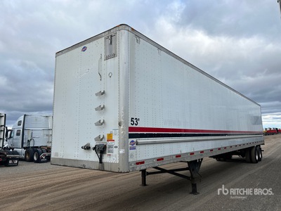 2018 Utility VS2DX 53 ft x 102 in T/A Van Trailer