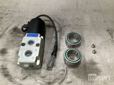 (20) Spherical Bearings, (2) Solenoid Valves & Assorted Items
