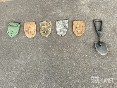 (9) Entrenching Tools & (111) Assorted Entrenching Tool Carriers