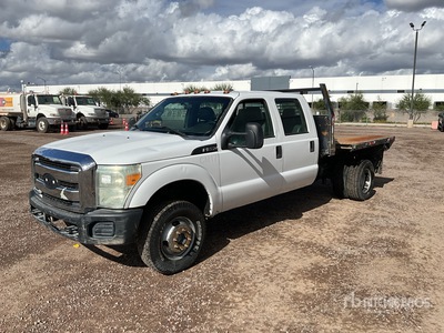 2011 Ford F-350 XL 4x4 Crew Cab Camión Caja Abierta
