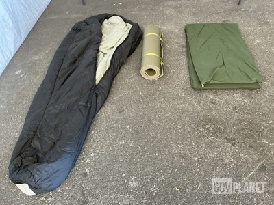 (40) Self-Inflating Mats, (35) Sleeping Bags & Assorted Items