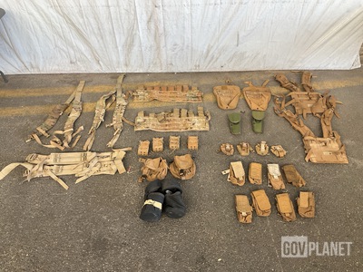 (25) Shoulder Strap Assemblies, (18) Tactical Assault Panels & Assorted Items