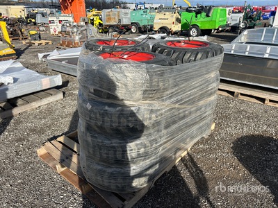 Quantity of (12) 10-16.5 Skid Steer Tires (Unused)