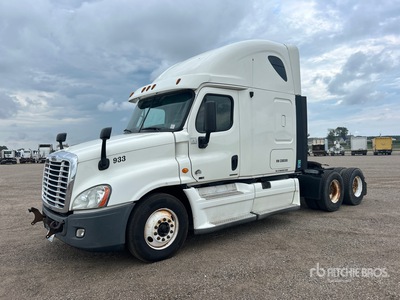 2012 Freightliner Cascadia 125 6x4 T/A Sleeper Truck Tractor