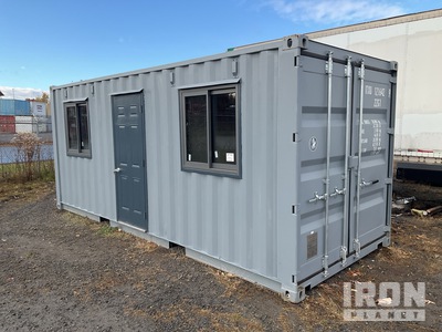 20 ft x 8 ft Skid-Mounted Mobile Office