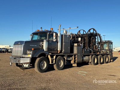2004 Western Star 4900 10x6 Twin-Steer Coiled Tubing Rig