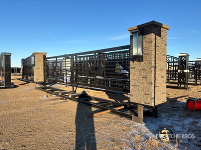 Bulldog Industries 24 ft Bi-Parting Cancello (Unused)