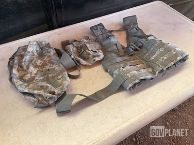 (38) Waist Packs, (141) Canteen Pouches & (88) Fighting Load Carriers