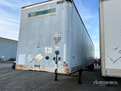 1999 Hyundai VI2480142JS 48 ft x 102 in T/A Van Trailer