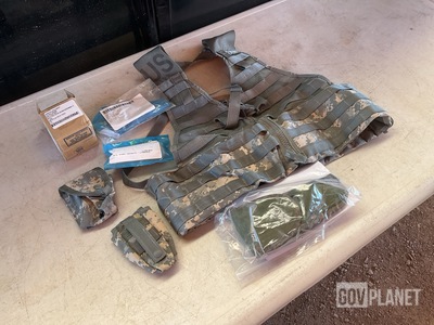 (5) Lock Receiver Assemblies, (5) Buttstock Subassemblies & Assorted Items