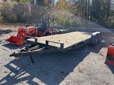 Topline 83X20 20 ft T/A Remorque pour équipement