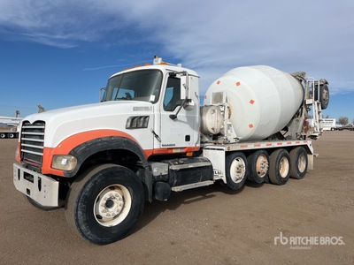 2008 Mack Granite 12x4 Mixer Truck