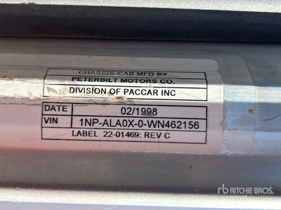 1998 Peterbilt 357 8x4 Mixer Truck