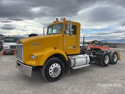 1992 Kenworth T800 6x4 T/A Day Cab Truck Tractor