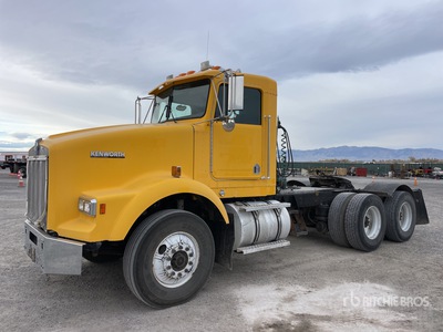 1993 Kenworth T800 6x4 T/A Day Cab Truck Tractor