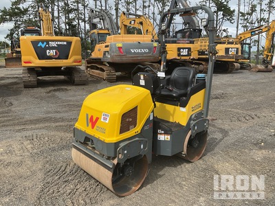 2018 Wacker Neuson RD12 Double Drum Roller