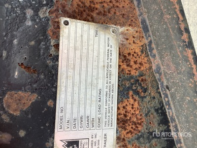 2000 Trail King Pup Dump Trailer