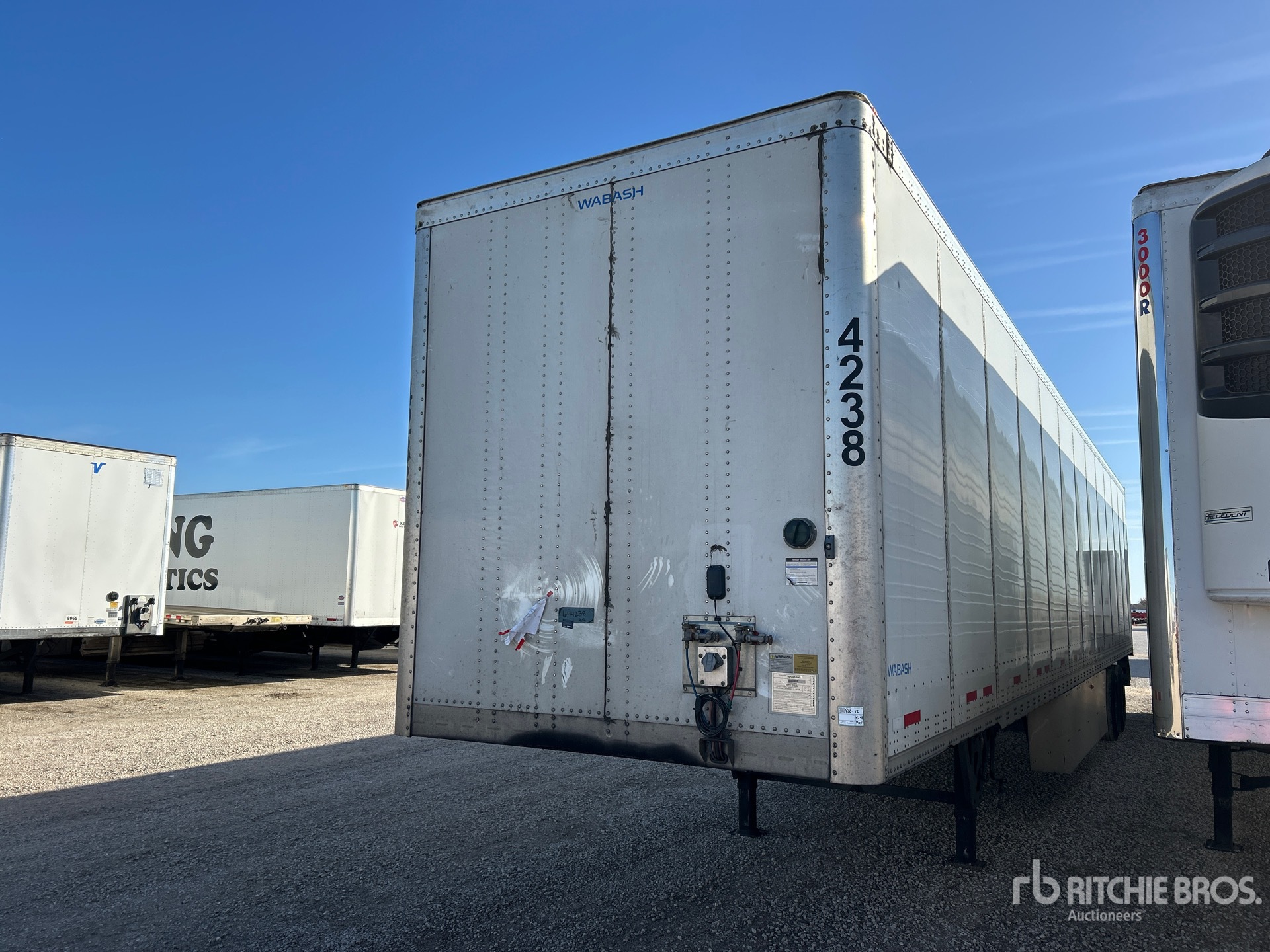 2026 Wabash 53 ft x 102 in T/A Gesloten aanhangwagen