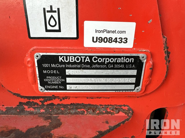 MINI CARGADOR SOBRE RUEDAS 2022 KUBOTA SSV65HC