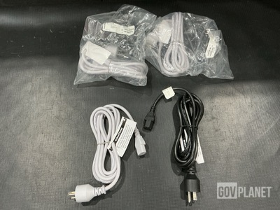 (50) Assorted Vital Signs Monitor Power Cords