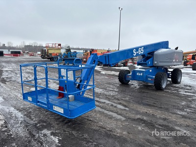 2008 Genie S-65 4WD Diesel Plataforma Elevadora Telescópica