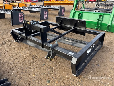 2025 Industrias America SK7 89 in Skid Steer Box Blade (Unused)