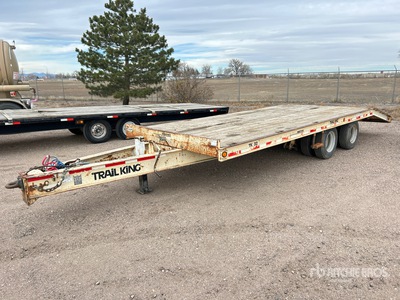 1997 Trail King TK32-2400 24 ft T/A Apparatuur aanhangwagen