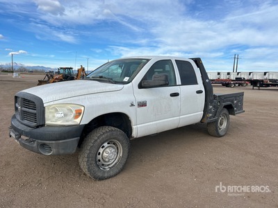 2009 Dodge 2500 4x4 Crew Cab Camion à Plateau