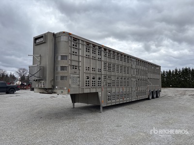 2007 Wilson PSD 53 ft Tri/A Remorque pour bétail