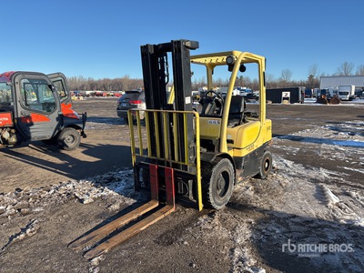 2012 Hyster H50FT 4700 lb Pneumatic Tire Forklift