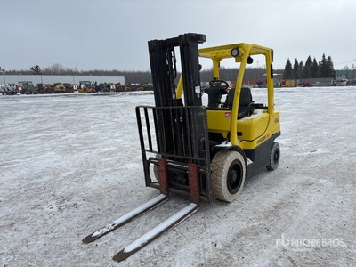 2013 Hyster H50FT 4700 lb Cushion Tire رافعة شوكية
