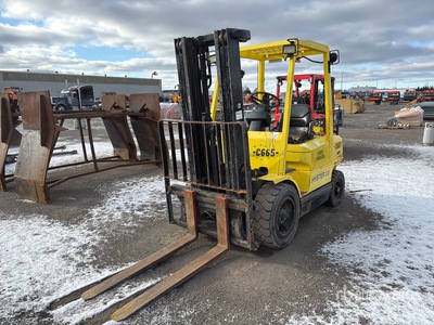 2001 Hyster H50XM 4850 lb Pneumatic Tire Wózek widłowy