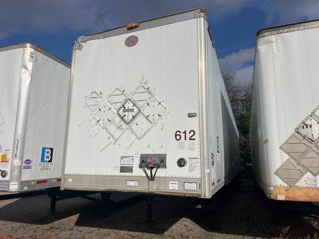 2012 Great Dane 53 ft T/A Van Trailer