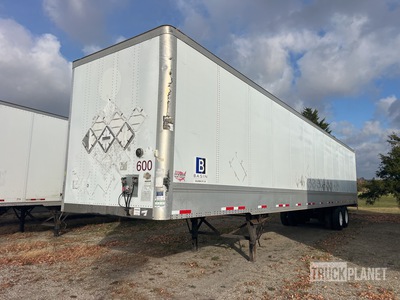 2010 Wabash 53 ft T/A Van Trailer