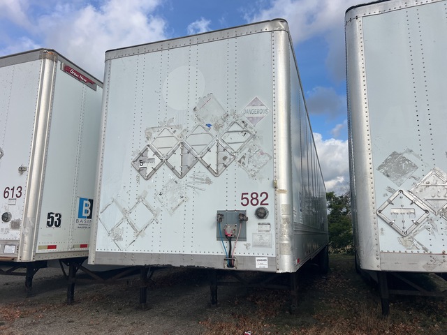 2010 Wabash 53 ft T/A Van Trailer