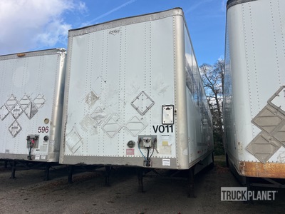 2012 Wabash 53 ft T/A Van Trailer