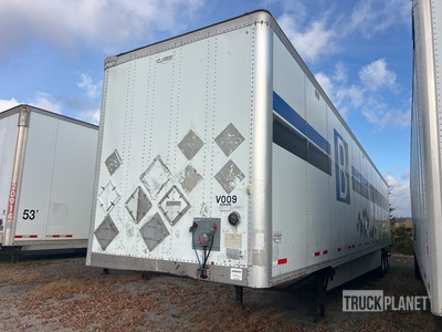 2012 Wabash 53 ft T/A Van Trailer