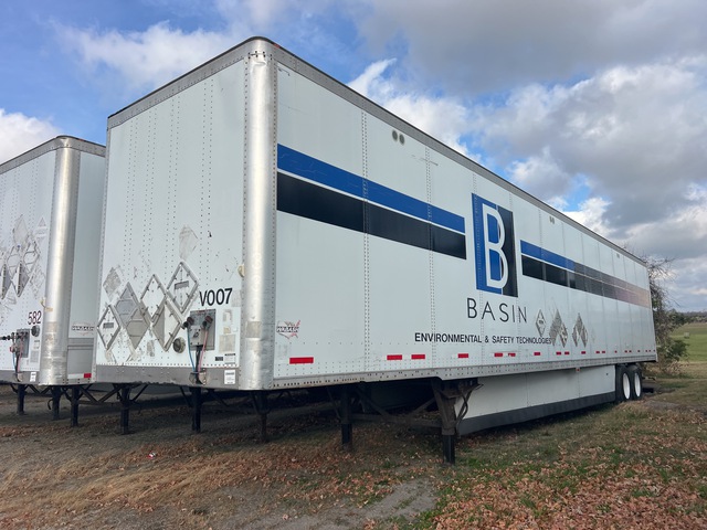 2012 Wabash 53 ft T/A Van Trailer